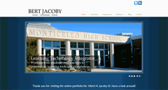 Desktop Screenshot of bertjacoby.com